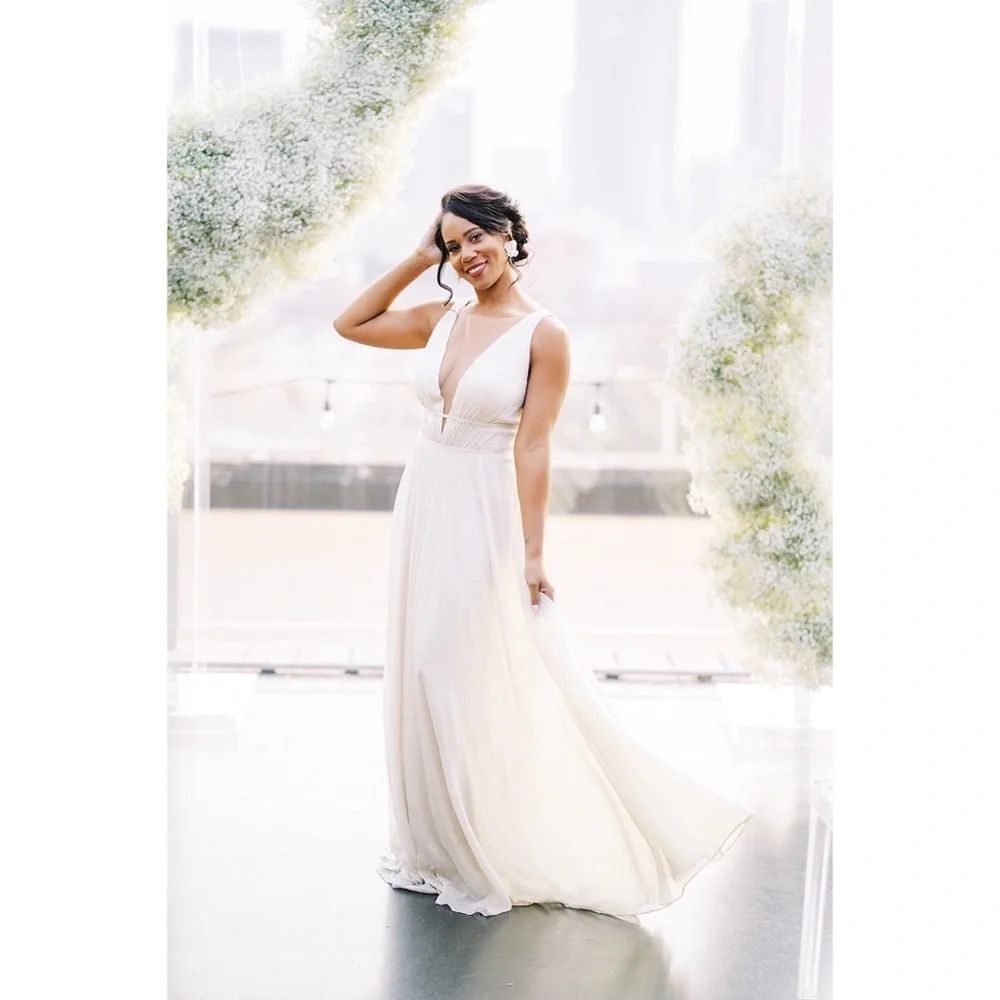 BHLDN Jenny Yoo Carmen Dress
